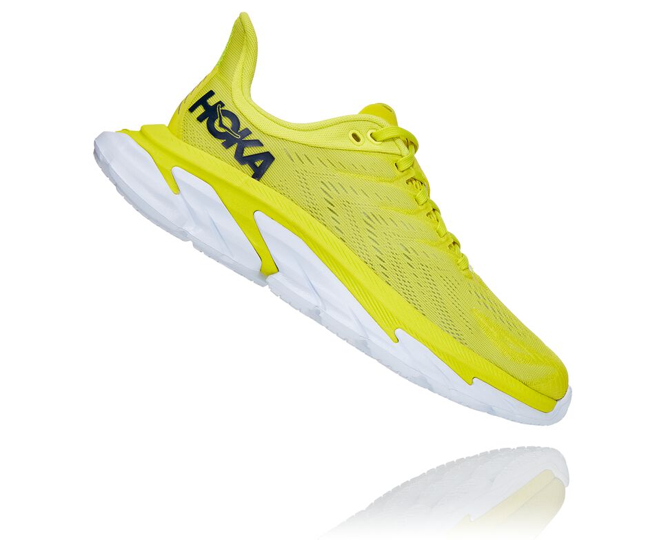 Hoka One One Clifton Edge Stabila Löparskor Dam Vita | 25NXBFPSD