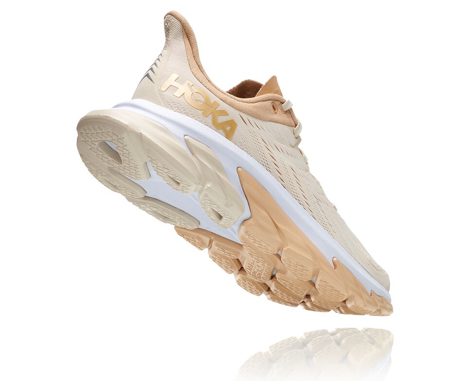 Hoka One One Clifton Edge Stabila Löparskor Dam Beige | 37LOQIPZE