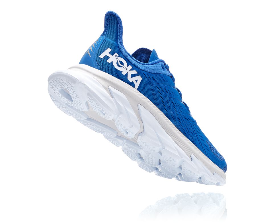 Hoka One One Clifton Edge Stabila Löparskor Herr Vita | 47FCTPJVI