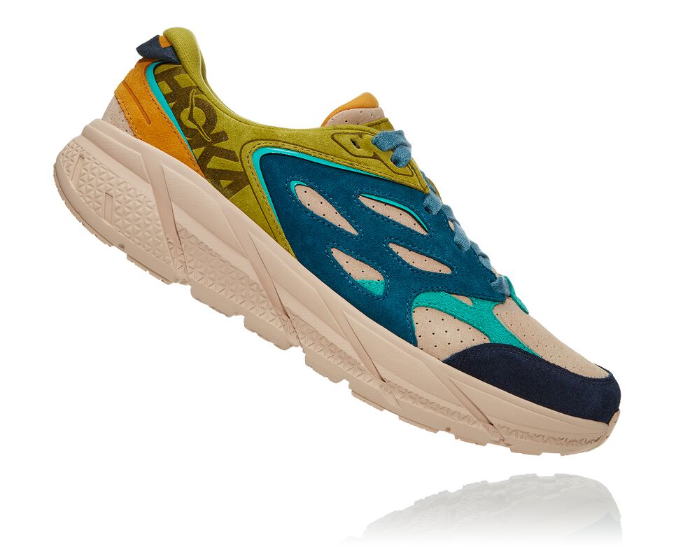 Hoka One One Clifton L Mocka Löparskor Unisex Multi / Shifting Sand | 95YONADPJ