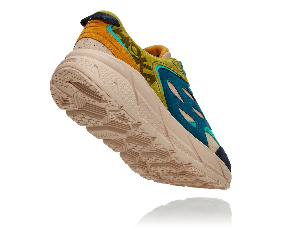 Hoka One One Clifton L Mocka Löparskor Unisex Multi / Shifting Sand | 95YONADPJ