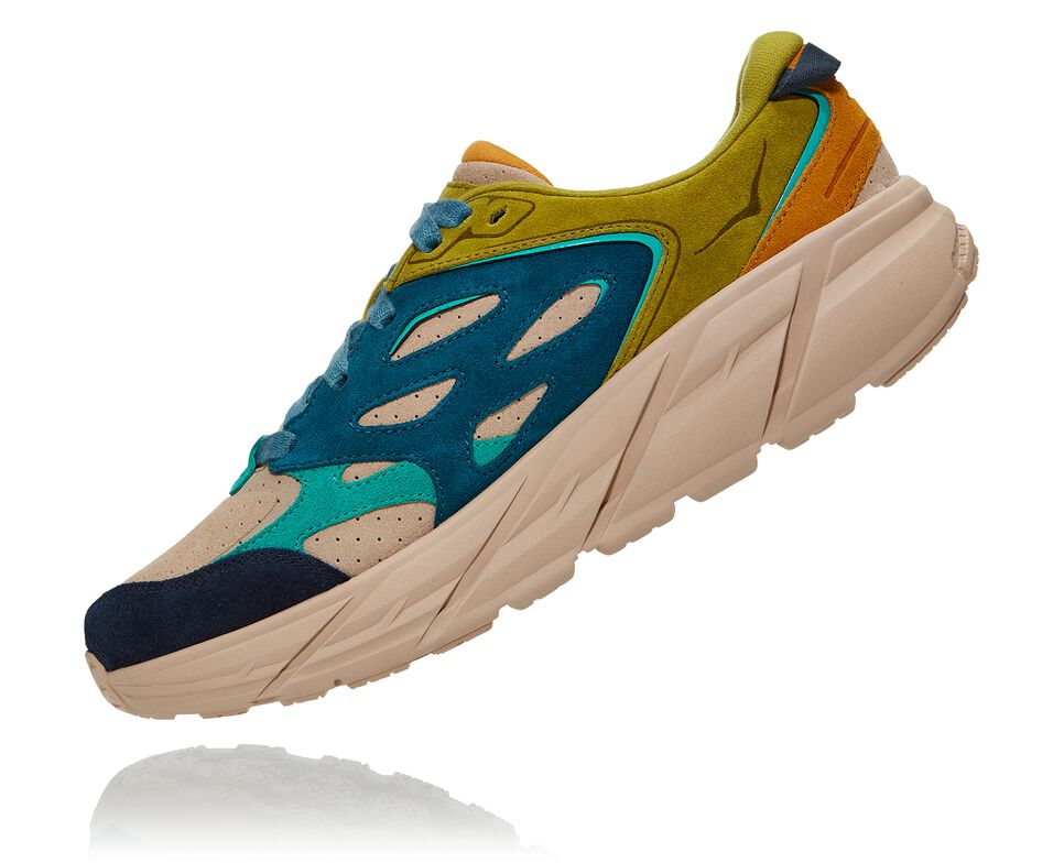 Hoka One One Clifton L Mocka Löparskor Unisex Multi / Shifting Sand | 95YONADPJ