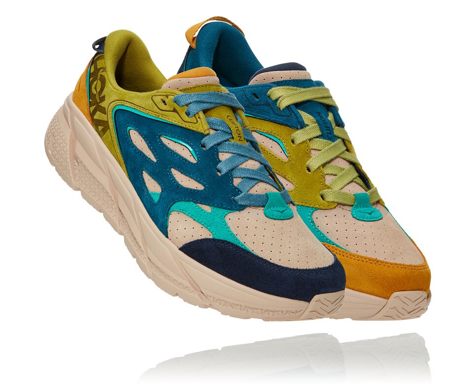 Hoka One One Clifton L Mocka Löparskor Unisex Multi / Shifting Sand | 95YONADPJ