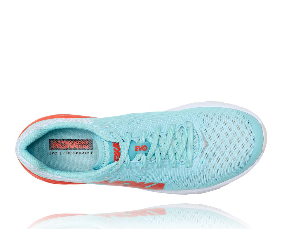 Hoka One One EVO Carbon Rocket Stabila Löparskor Unisex Röda | 01FUNHRCL