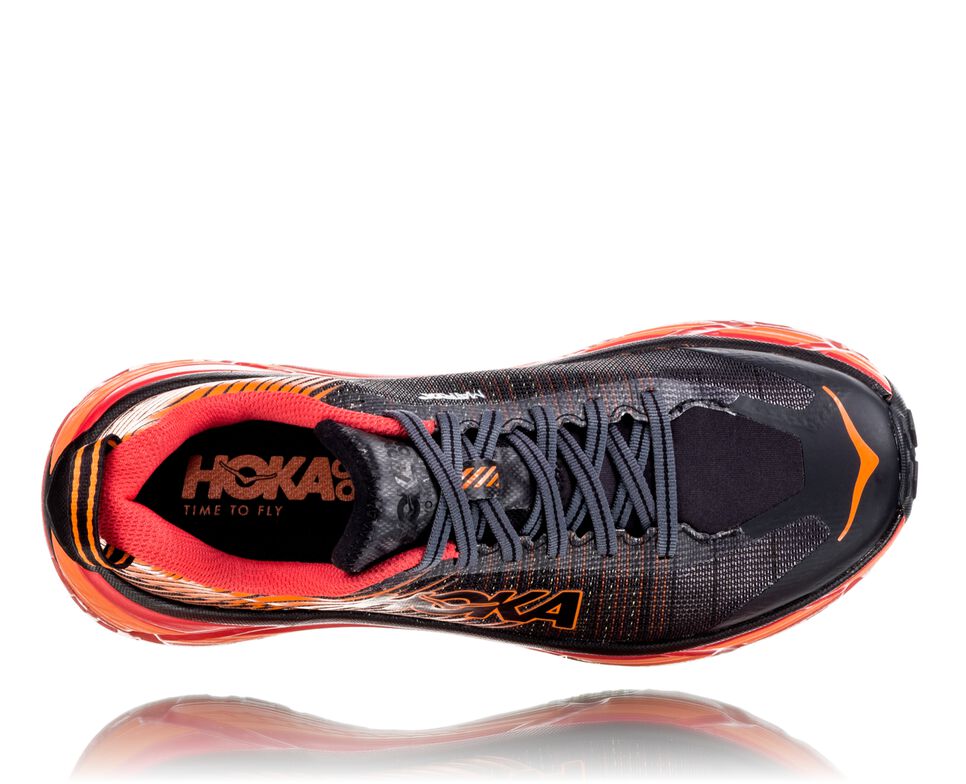 Hoka One One EVO Mafate 2 Trail löparskor Dam Svarta Röda | 74FVNCLYE