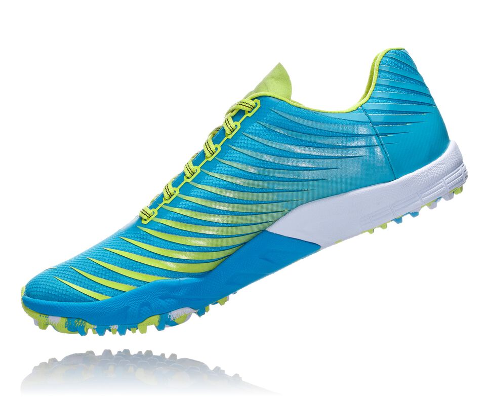 Hoka One One EVO XC Spikeless Spikskor Dam Cyan / Citrus | 45VBZTXAW