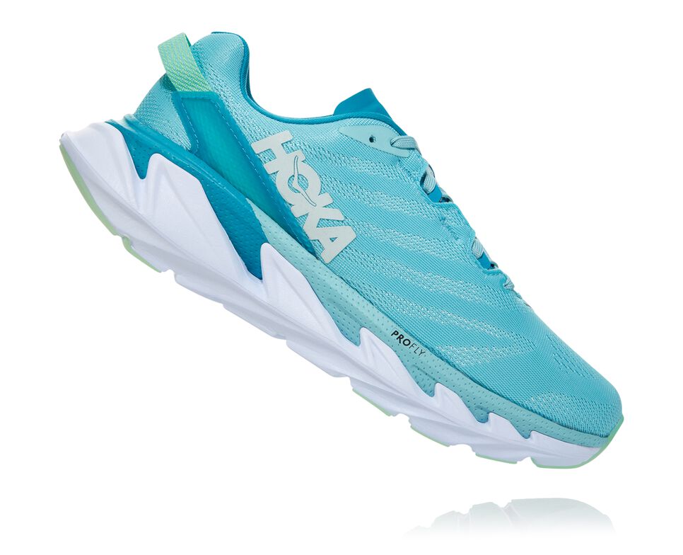 Hoka One One Elevon 2 Stabila Löparskor Dam Antigua Sand / Caribbean Sea | 10VMIFDPU