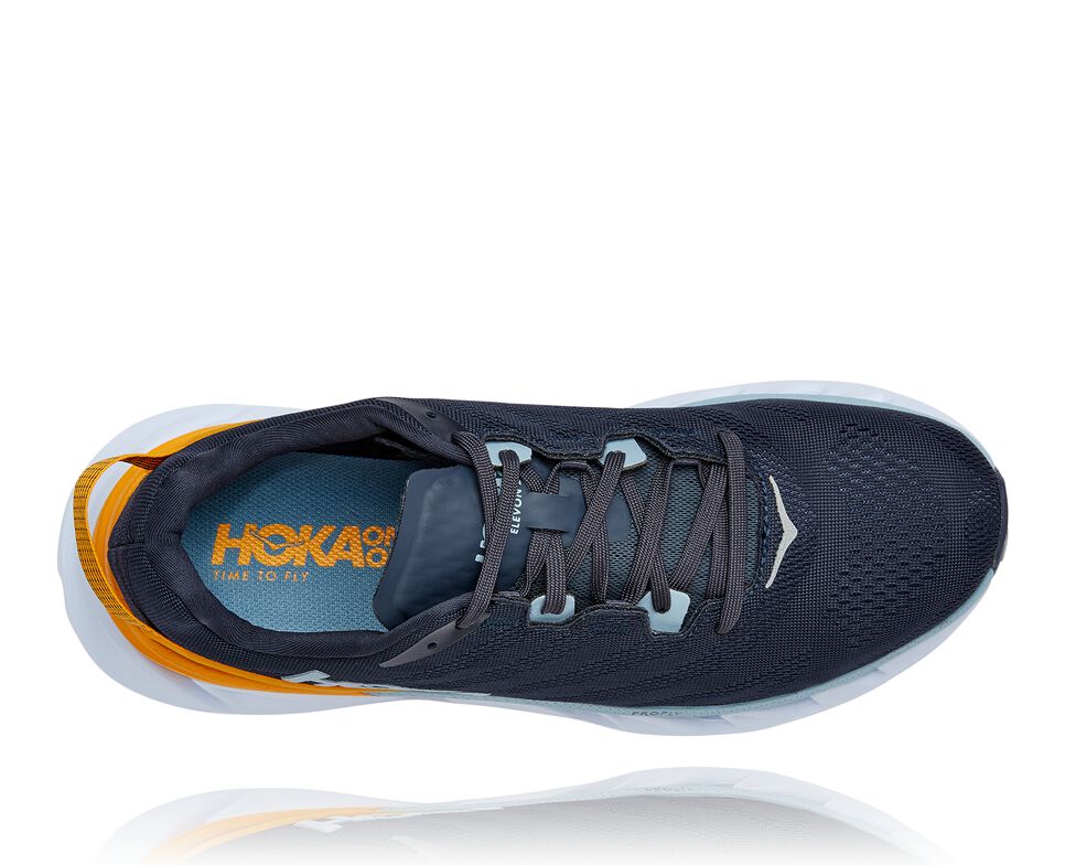 Hoka One One Elevon 2 Stabila Löparskor Herr Blå | 53GTLDSNV