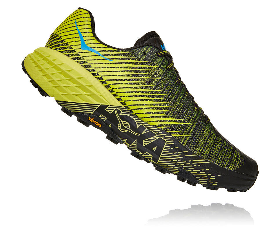 Hoka One One Evo Speedgoat Trail löparskor Dam Svarta | 54TIQYACX