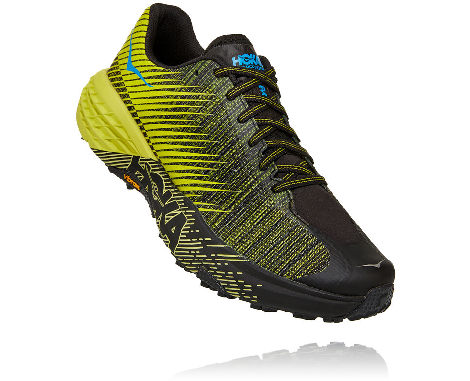 Hoka One One Evo Speedgoat Trail löparskor Dam Svarta | 54TIQYACX