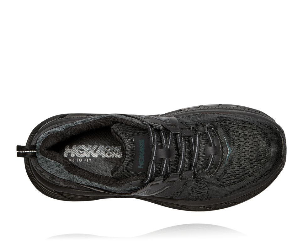 Hoka One One Gaviota 2 Stabila Löparskor Herr Svarta Mörk | 20ZFDGOMU