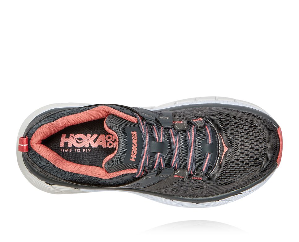 Hoka One One Gaviota 2 Stabila Löparskor Dam Mörk | 21TKGNXYA