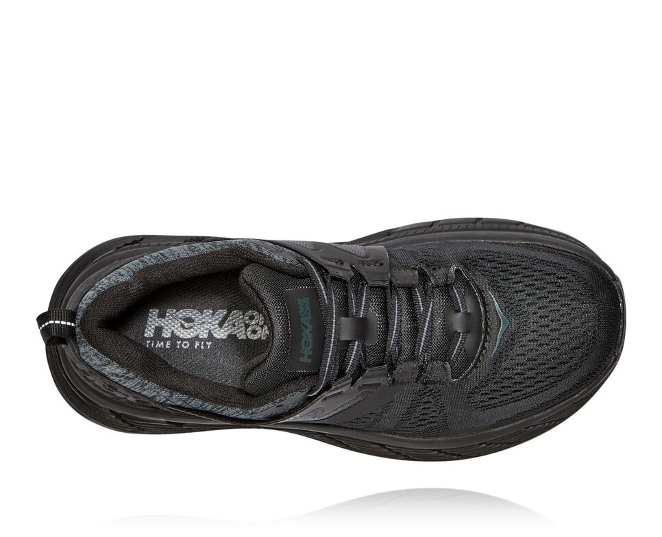 Hoka One One Gaviota 2 Stabila Löparskor Dam Svarta Mörk | 47HXCKLUW