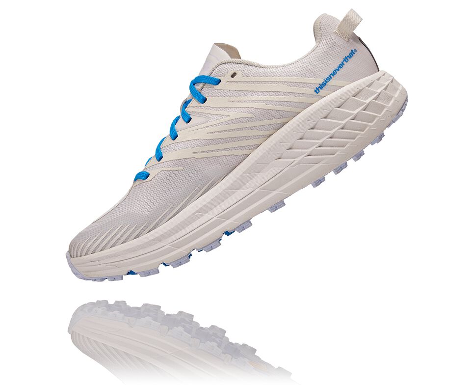 Hoka One One Hoka X Tint Speedgoat 4 Trail löparskor Unisex Blå | 28LDWRKPS