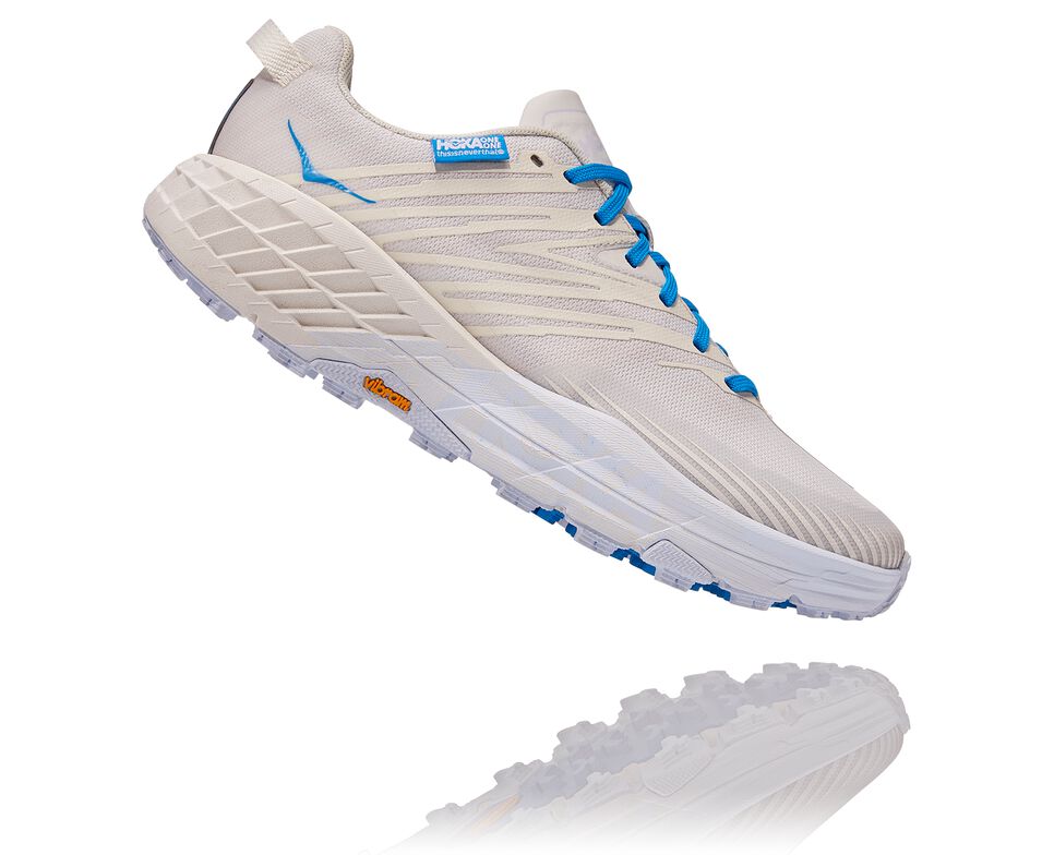 Hoka One One Hoka X Tint Speedgoat 4 Trail löparskor Unisex Blå | 28LDWRKPS