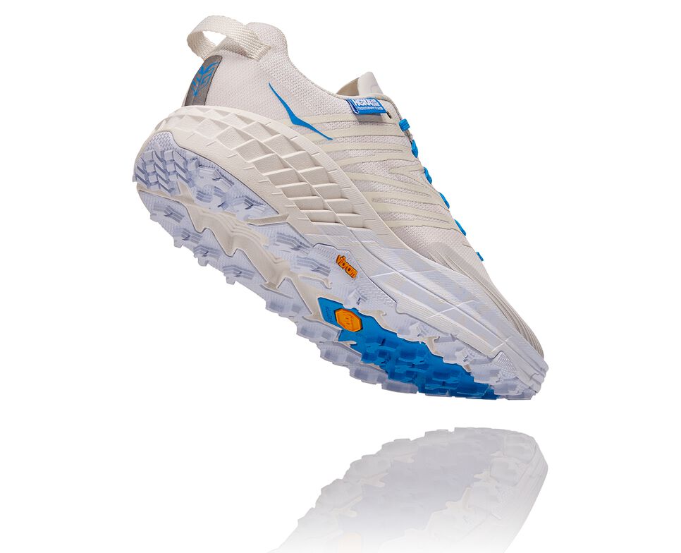 Hoka One One Hoka X Tint Speedgoat 4 Trail löparskor Unisex Blå | 28LDWRKPS