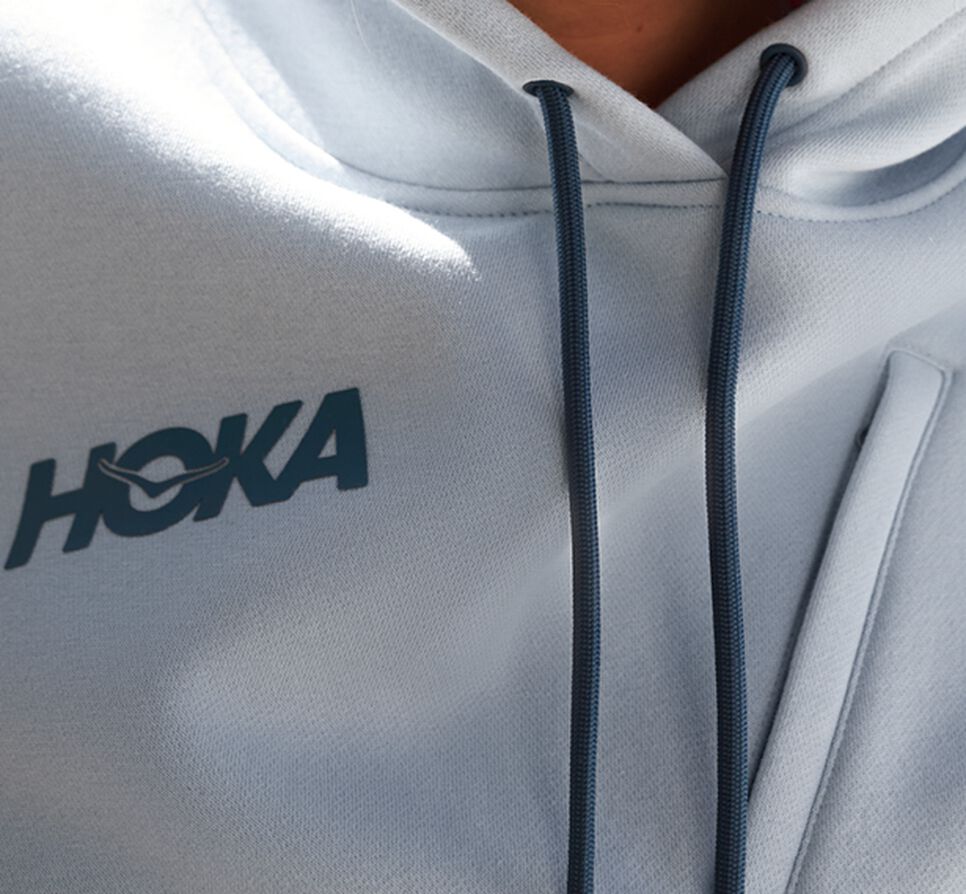 Hoka One One Hoodie Hoodie Dam Blå | 56ZEUOVBH