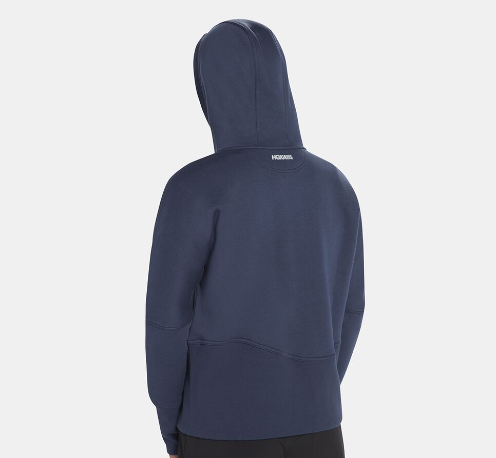 Hoka One One Hoodie Hoodie Dam Moonlit Ocean | 95PWYCKTB