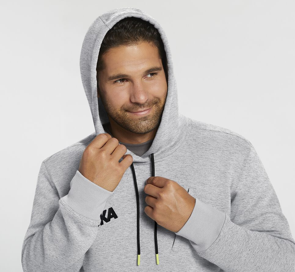 Hoka One One Hoodie Hoodie Herr Wild Dove | 54PZIREFV