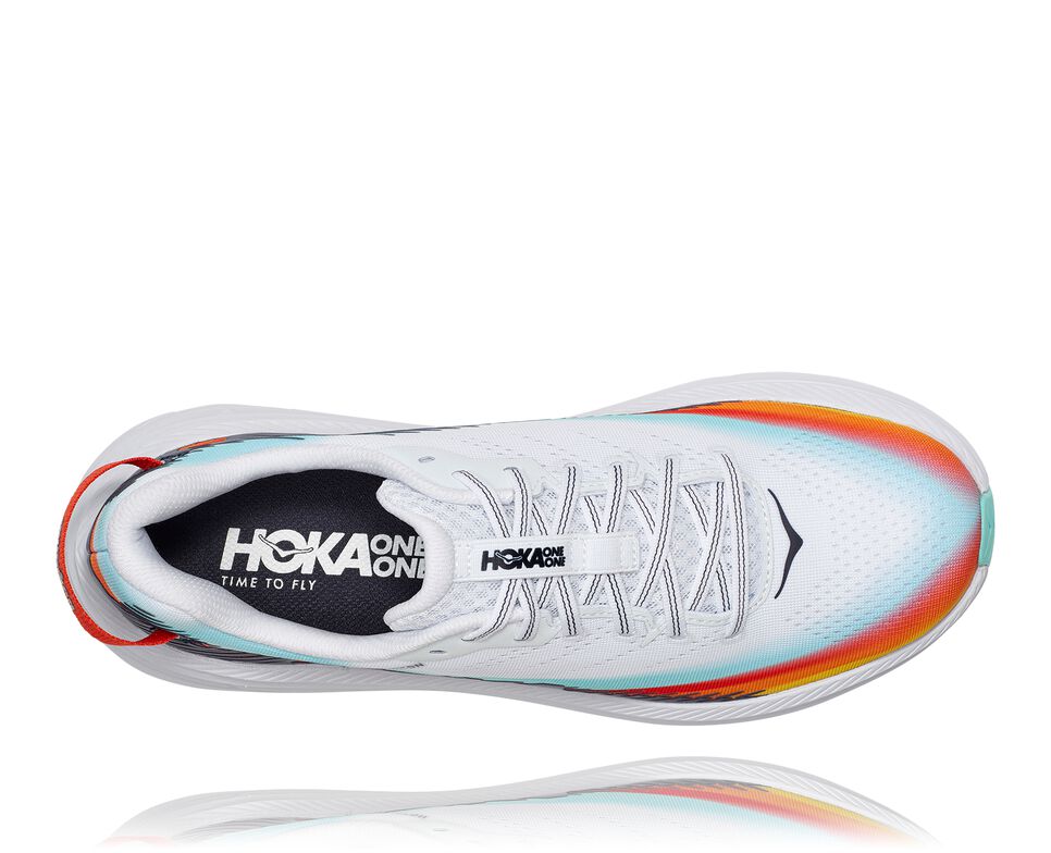 Hoka One One Ironman Rincon 2 Stabila Löparskor Dam Vita Blå | 84CLVGMEX