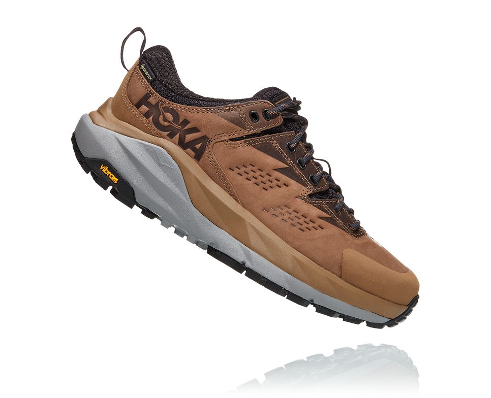 Hoka One One Kaha Low GORE-TEX Vandringskängor Dam Svarta | 08RVZWPHK