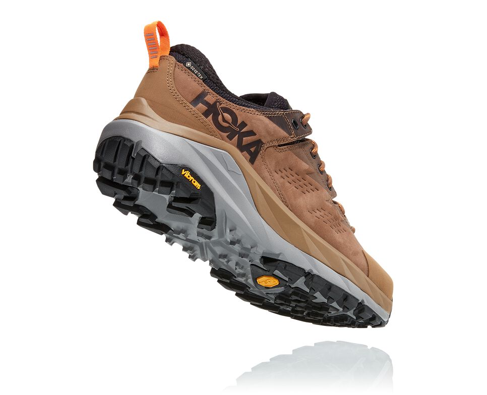 Hoka One One Kaha Low GORE-TEX Vandringskängor Herr Orange | 18WGTPHOB