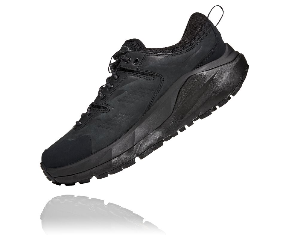 Hoka One One Kaha Low GORE-TEX Vandringskängor Herr Svarta | 70MJBXSIU