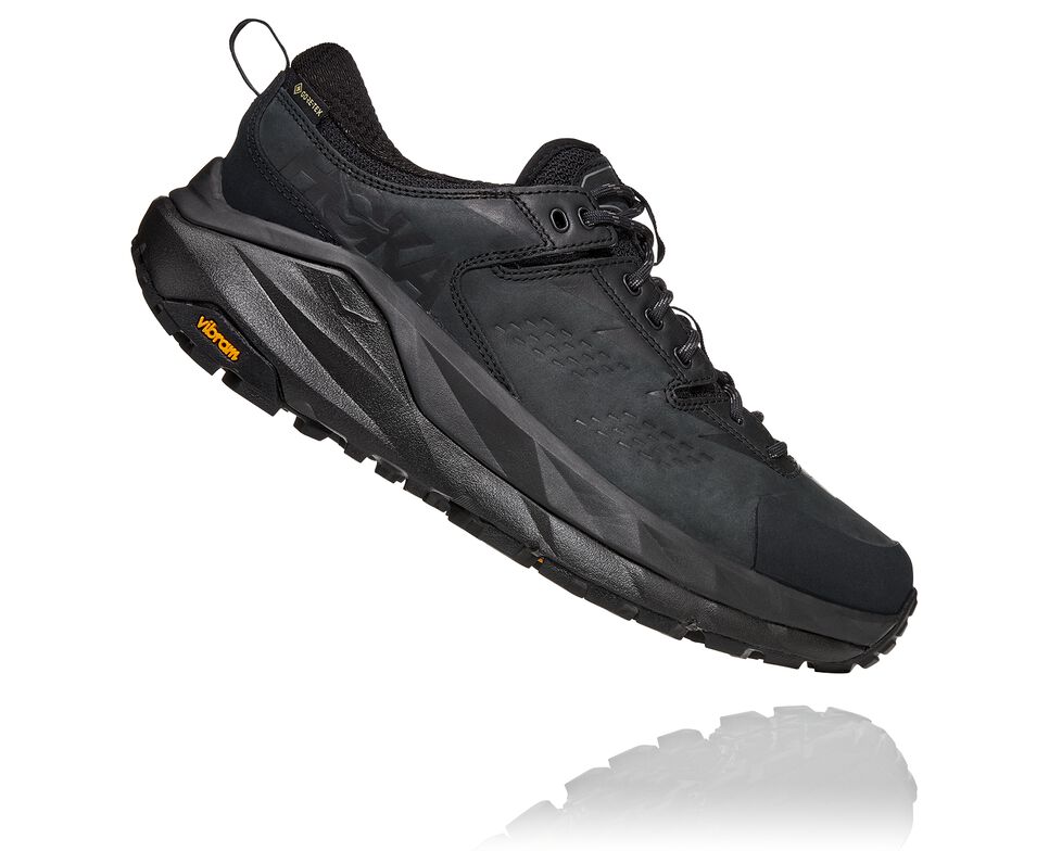 Hoka One One Kaha Low GORE-TEX Vandringskängor Herr Svarta | 70MJBXSIU