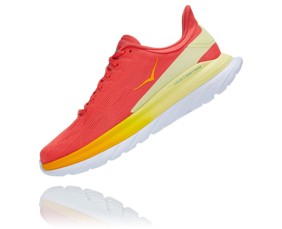 Hoka One One Mach 4 Stabila Löparskor Dam Korall | 46QVSDUMP