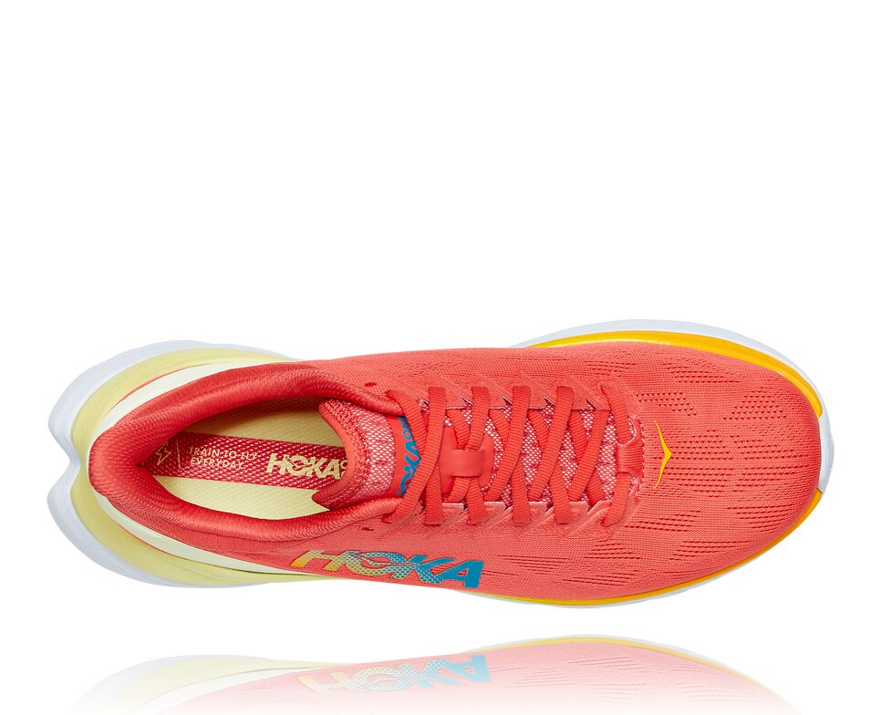 Hoka One One Mach 4 Stabila Löparskor Dam Korall | 46QVSDUMP