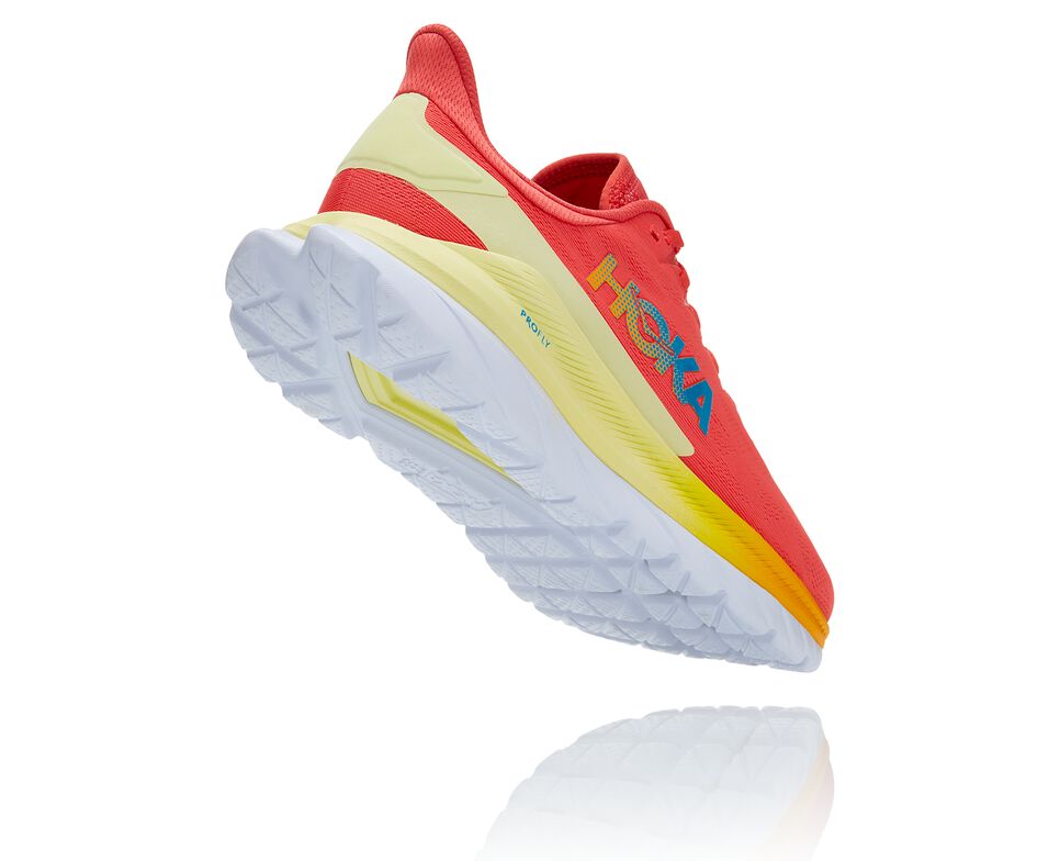 Hoka One One Mach 4 Stabila Löparskor Dam Korall | 46QVSDUMP