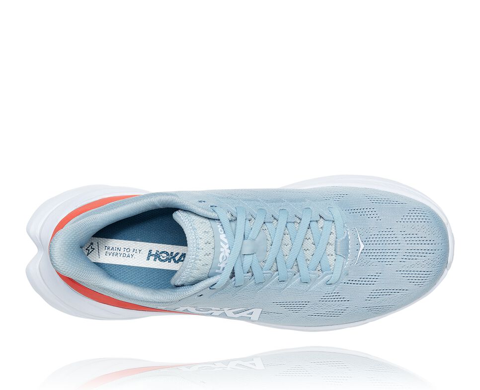 Hoka One One Mach 4 Stabila Löparskor Herr Blå | 52BDSJEKO