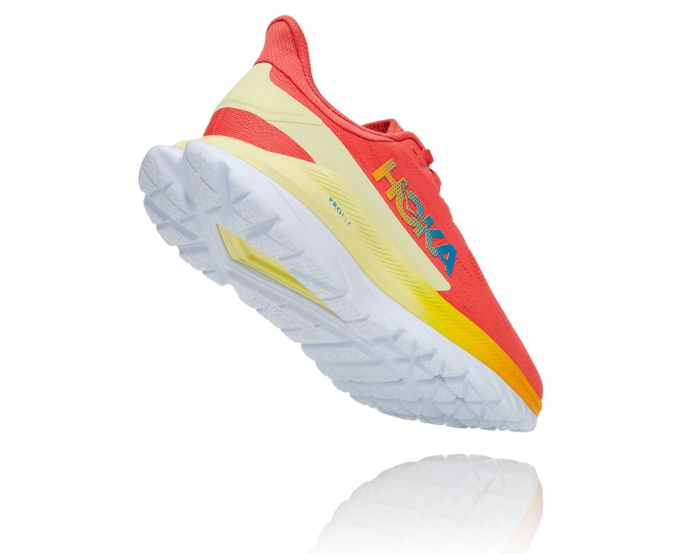 Hoka One One Mach 4 Stabila Löparskor Herr Korall | 57PJBKMST