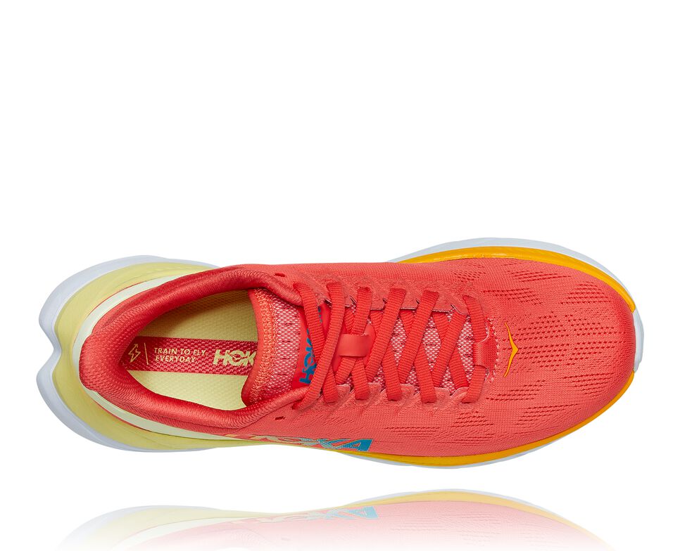 Hoka One One Mach 4 Stabila Löparskor Herr Korall | 57PJBKMST