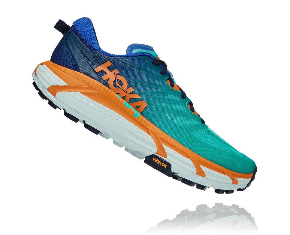 Hoka One One Mafate Speed 3 Trail löparskor Herr Blå | 14DQUAXBF