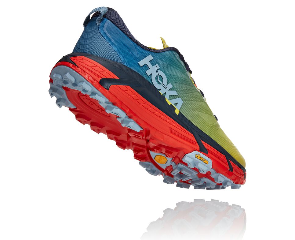 Hoka One One Mafate Speed 3 Trail löparskor Herr Blå | 20ZNOCRDK