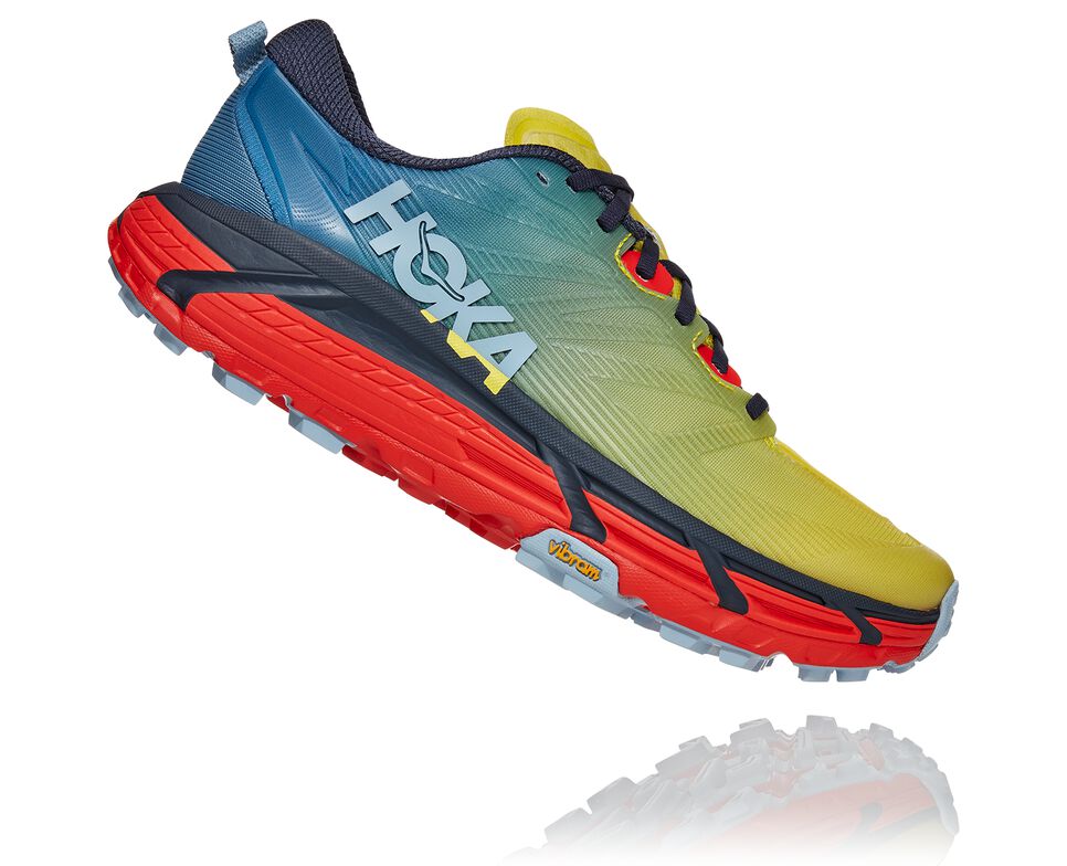 Hoka One One Mafate Speed 3 Trail löparskor Herr Blå | 20ZNOCRDK