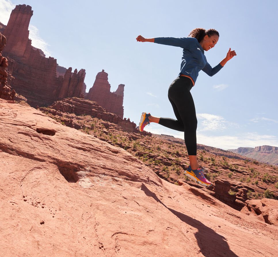 Hoka One One Mafate Speed 3 Trail löparskor Dam Blå | 56HSOTFEN