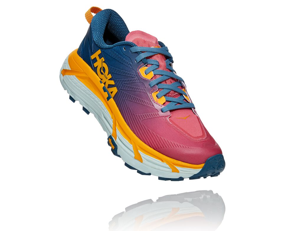 Hoka One One Mafate Speed 3 Trail löparskor Dam Blå | 56HSOTFEN