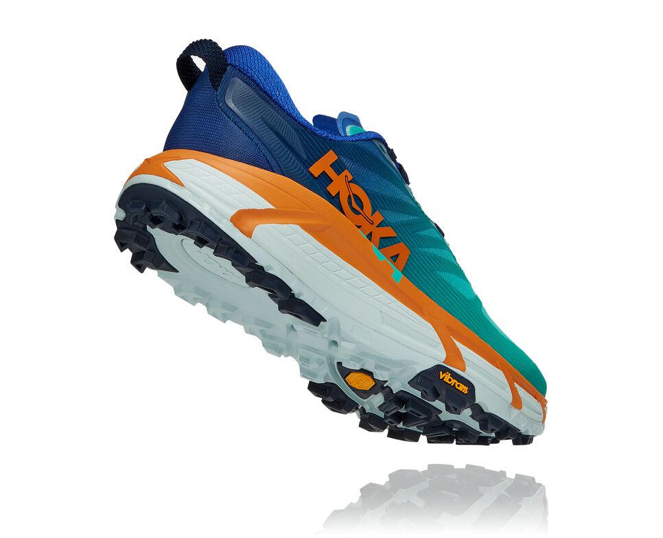 Hoka One One Mafate Speed 3 Trail löparskor Herr Blå | 62WOIUZDT