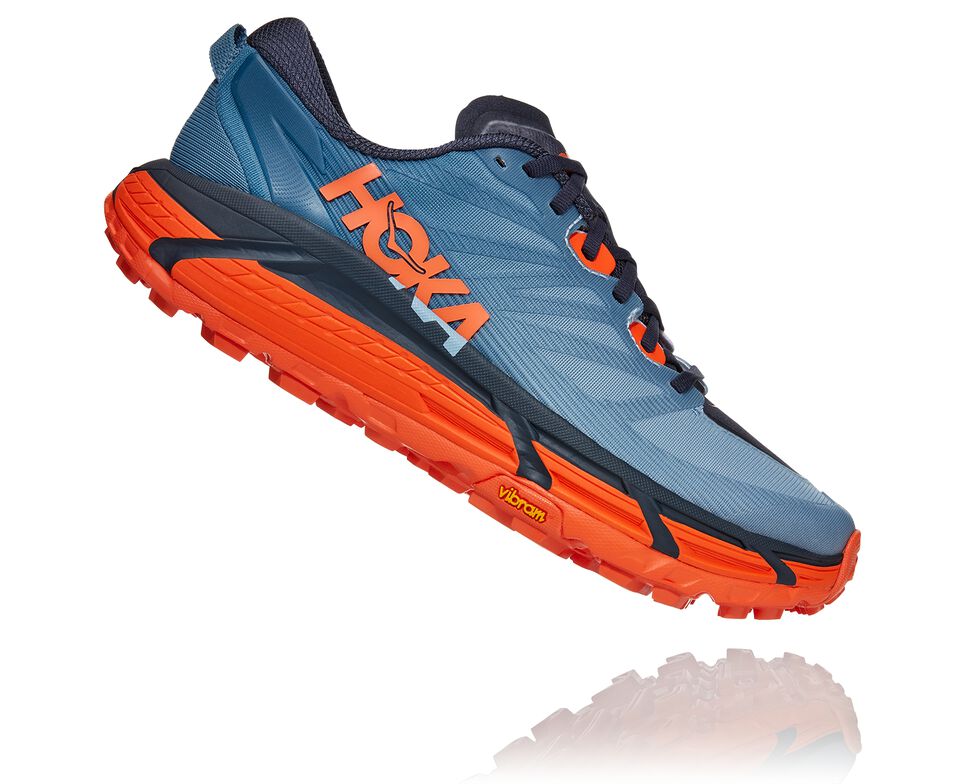 Hoka One One Mafate Speed 3 Trail löparskor Herr Blå | 84PNLGDVR