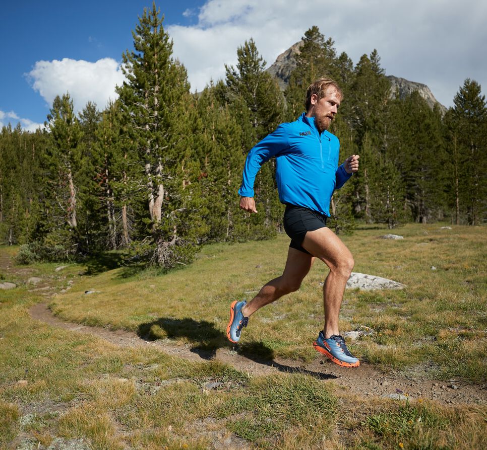 Hoka One One Mafate Speed 3 Trail löparskor Herr Blå | 84PNLGDVR