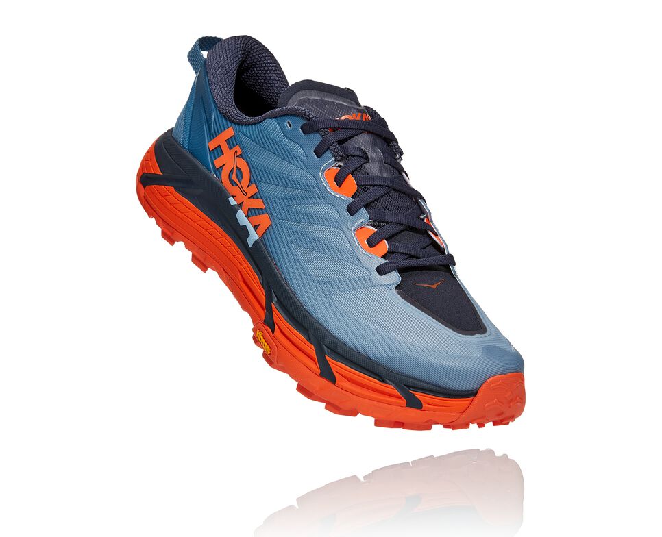 Hoka One One Mafate Speed 3 Trail löparskor Herr Blå | 84PNLGDVR