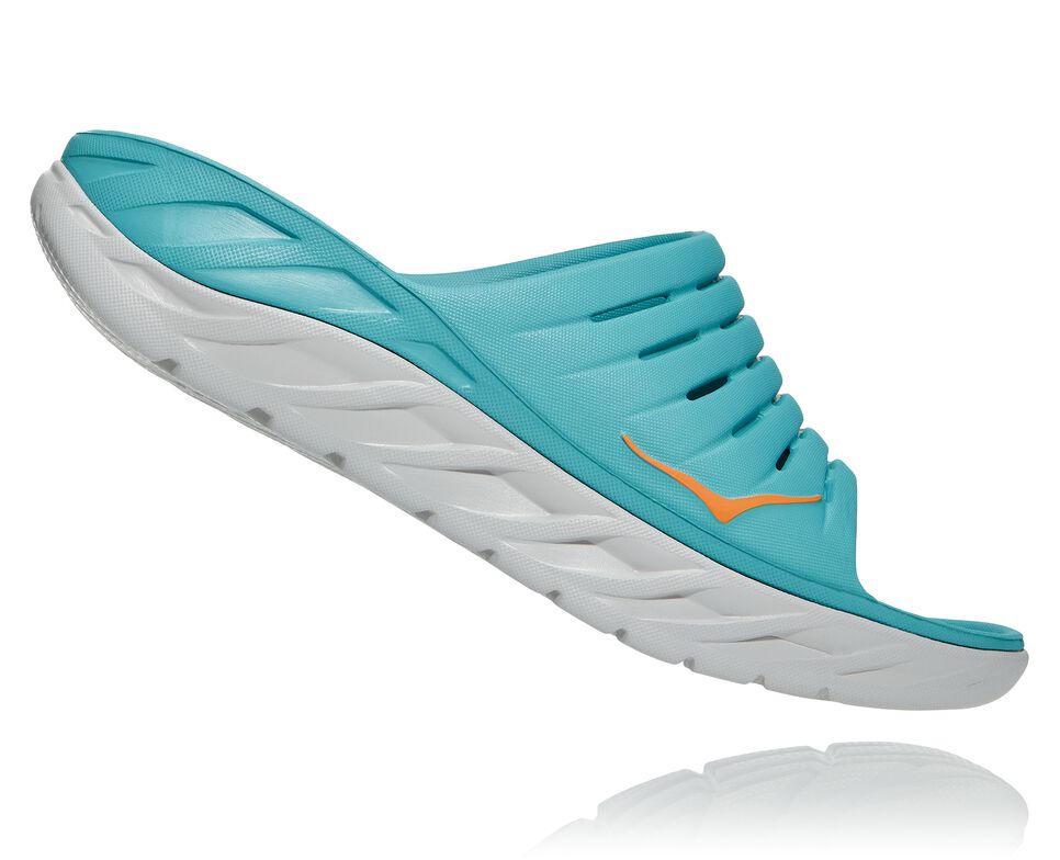 Hoka One One ORA Recovery Badtofflor Herr Orange | 16YUCRFOD