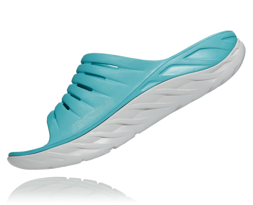 Hoka One One ORA Recovery Badtofflor Herr Orange | 16YUCRFOD