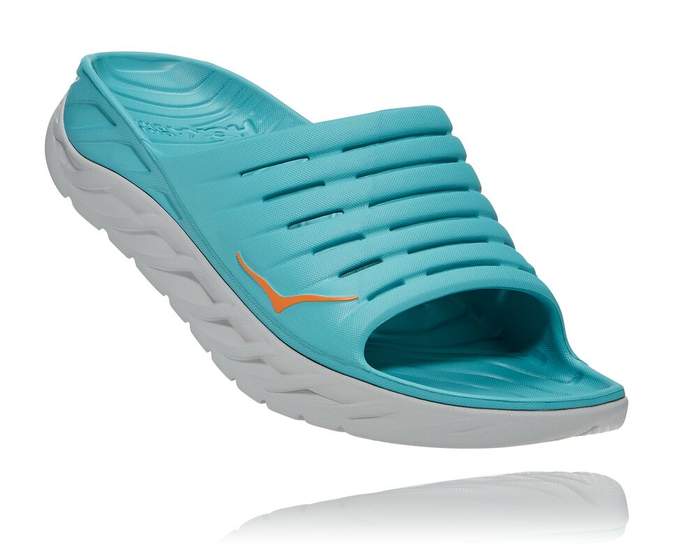 Hoka One One ORA Recovery Badtofflor Herr Orange | 16YUCRFOD