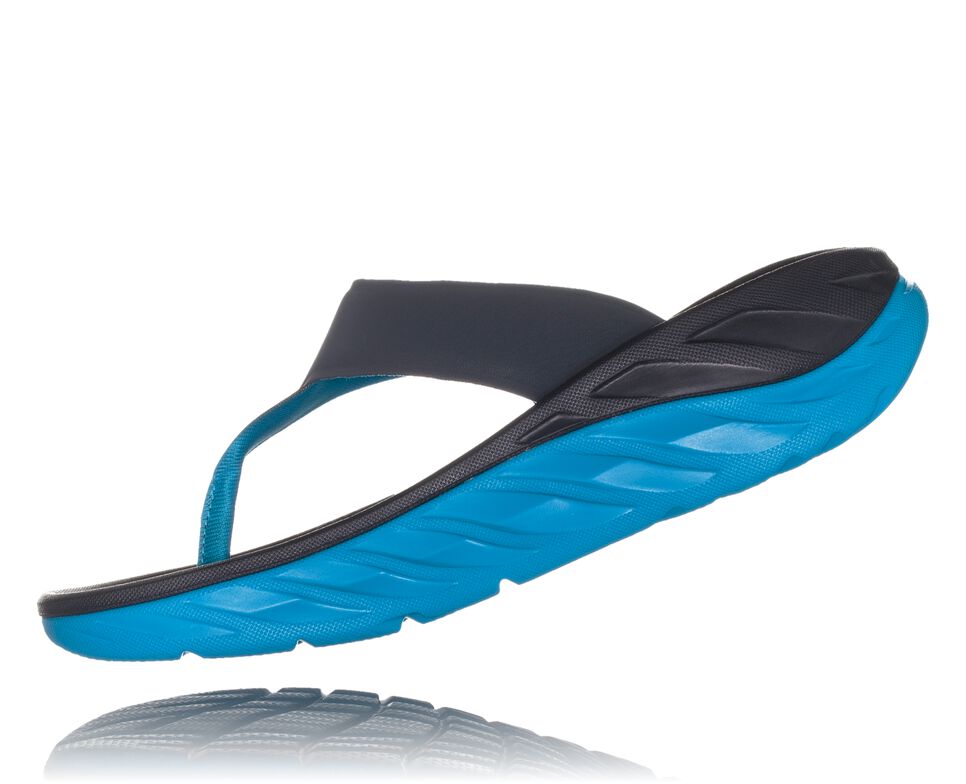 Hoka One One ORA Recovery Flip Flop Dam Blå | 02ZCJIVHL