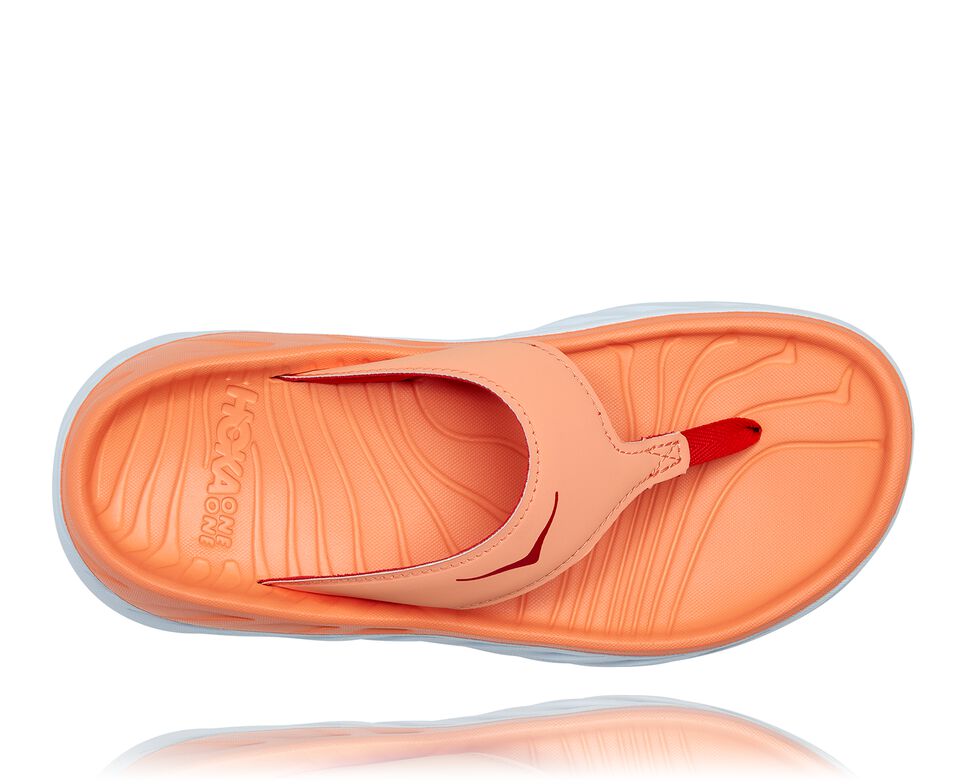 Hoka One One ORA Recovery Flip Flop Dam Cantaloupe / Fiesta | 30EKIOZJL