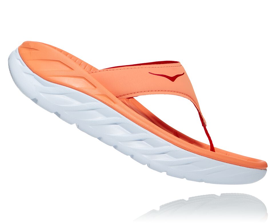 Hoka One One ORA Recovery Flip Flop Dam Cantaloupe / Fiesta | 30EKIOZJL