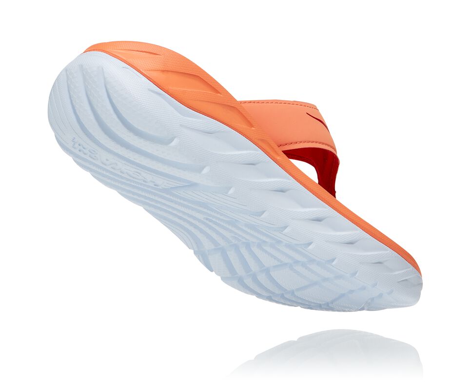 Hoka One One ORA Recovery Flip Flop Dam Cantaloupe / Fiesta | 30EKIOZJL